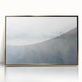 Framed abstract strokes wall art featuring elegant gold accents on a textured background, perfect for modern home decor and art enthusiasts. Ideal for enhancing living spaces.