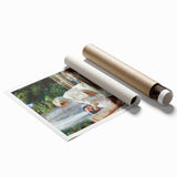 Romanticism Art: The Fountain at Villa Torlonia by Sargent Canvas