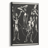 Expressionist Art: Feelings by Ernst Ludwig Kirchner Canvas Print