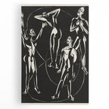 Expressionist Art: Feelings by Ernst Ludwig Kirchner Canvas Print