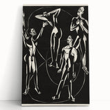 Expressionist Art: Feelings by Ernst Ludwig Kirchner Canvas Print