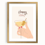 Textured abstract art print in earth tones on a framed canvas, ideal for bedroom art.