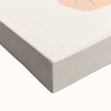 Large art canvas depicting a black and white landscape painting, ideal for bedroom wall decor.