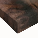 Holiday Wall Decorations - Santa and Reindeer Winter Scene Canvas Art