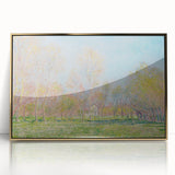 Impressionist Spring Landscape - Monet's Spring in Giverny, Framed Print