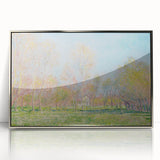 Impressionist Spring Landscape - Monet's Spring in Giverny, Framed Print