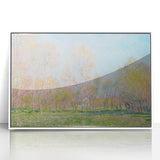Impressionist Spring Landscape - Monet's Spring in Giverny, Framed Print