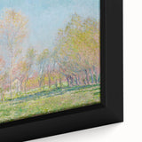 Impressionist Spring Landscape - Monet's Spring in Giverny, Framed Print