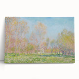 Impressionist Spring Landscape - Monet's Spring in Giverny, Framed Print