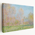 Impressionist Spring Landscape - Monet's Spring in Giverny, Framed Print
