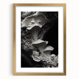 Extra large abstract art print featuring textured design in neutral tones, framed in gold, ideal for living room decor.