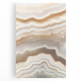 Black and white close-up photo of a leaf on stretched canvas, ideal for kitchen wall art.