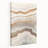 Close-up of nature elements in muted green and brown tones on a large stretched canvas, ideal for kitchen wall art.