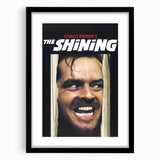 Retro Wall Art - The Shining Movie Poster - 80s Horror Classic Art