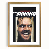 Retro Wall Art - The Shining Movie Poster - 80s Horror Classic Art