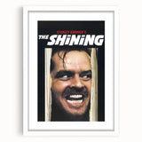 Retro Wall Art - The Shining Movie Poster - 80s Horror Classic Art