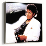 Retro Michael Jackson Thriller Poster - Vintage Music Wall Art