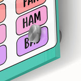 ABC Alphabet Canvas Art – Short A Phonics Learning Print for Kids