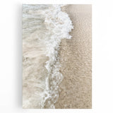 Black and white abstract design on stretched canvas, featuring swirling patterns, ideal for kitchen wall art.