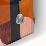 Mid Century Modern Geometric Wall Decor - Retro Minimalist Abstract Art