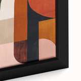 Mid Century Modern Geometric Wall Decor - Retro Minimalist Abstract Art