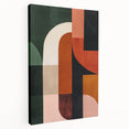 Mid Century Modern Geometric Wall Decor - Retro Minimalist Abstract Art