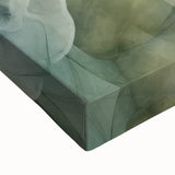 Close-up of an abstract strokes wall art design on stretched canvas, showcasing vibrant colors and dynamic brushwork, ideal for modern home decor.