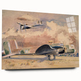 Modern Wall Art: Whitley Bombers Sunning by Paul Nash (1940)