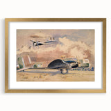 Modern Wall Art: Whitley Bombers Sunning by Paul Nash (1940)