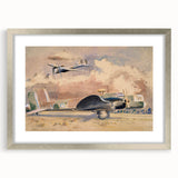 Modern Wall Art: Whitley Bombers Sunning by Paul Nash (1940)