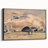 Modern Wall Art: Whitley Bombers Sunning by Paul Nash (1940)