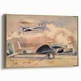 Modern Wall Art: Whitley Bombers Sunning by Paul Nash (1940)