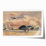 Modern Wall Art: Whitley Bombers Sunning by Paul Nash (1940)