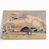 Modern Wall Art: Whitley Bombers Sunning by Paul Nash (1940)