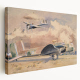 Modern Wall Art: Whitley Bombers Sunning by Paul Nash (1940)
