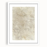 Abstract strokes wall art in a white frame with matting, showcasing vibrant colors and dynamic patterns, perfect for modern home decor.