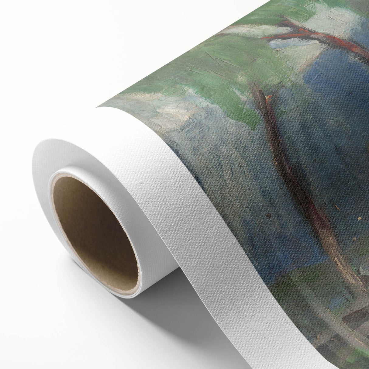 Modern Wall Art - Tranquil Forest Path | Abstract Contemporary Art Print