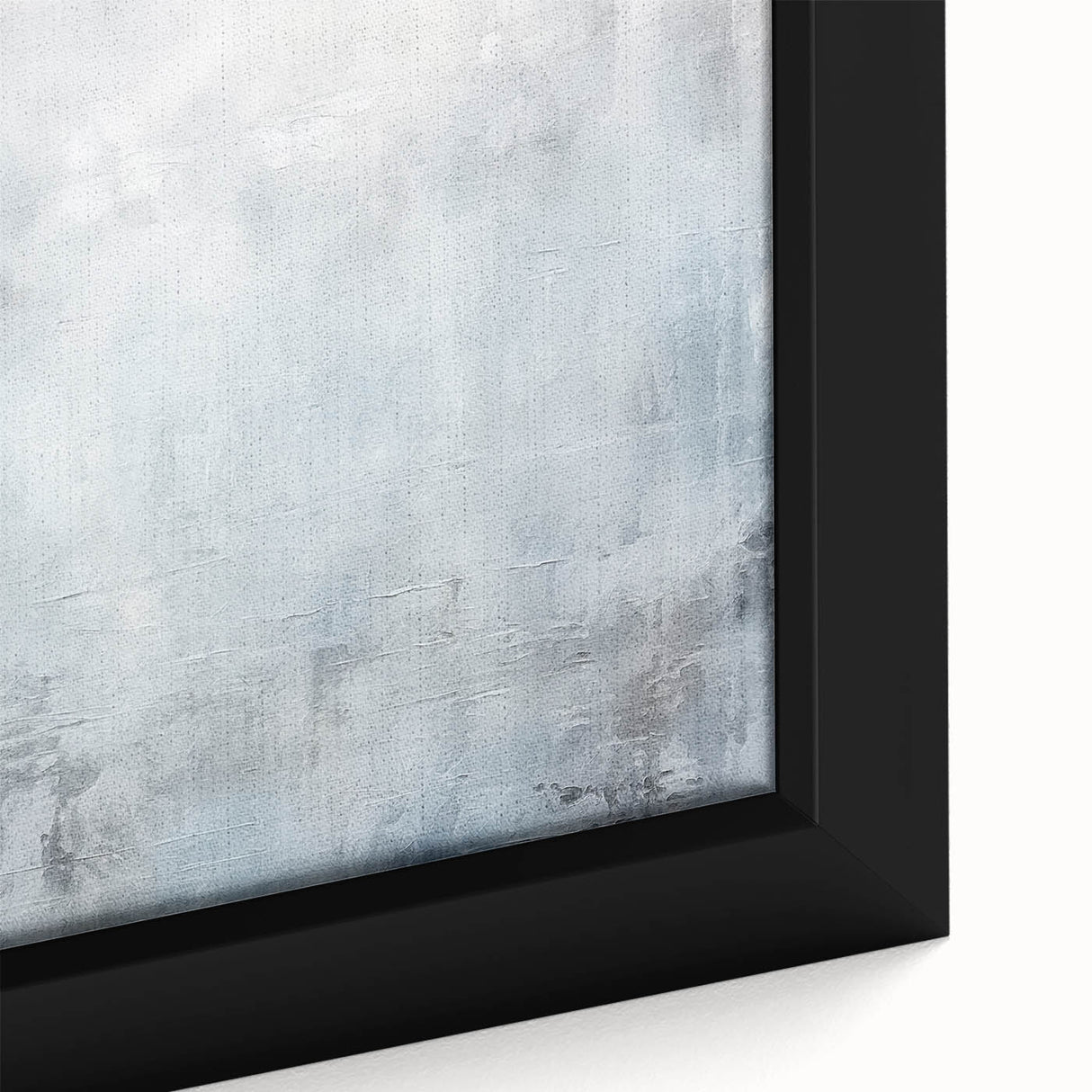 Close-up of an abstract strokes wall art framed canvas, showcasing vibrant colors and dynamic brushwork, perfect for modern home decor and artistic expression.
