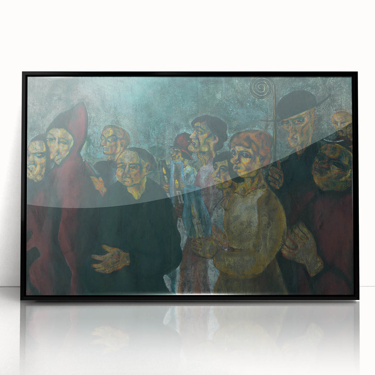 Modern Wall Art - Bold Geometric Shapes | Abstract Contemporary Art Print