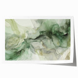 Abstract strokes wall art print showcasing vibrant colors and dynamic patterns, perfect for modern home decor. Packaged in a protective cardboard tube for delivery.