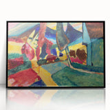 Modern Wall Art - Serene Abstract Landscape | Contemporary Art Print