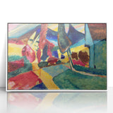 Modern Wall Art - Serene Abstract Landscape | Contemporary Art Print