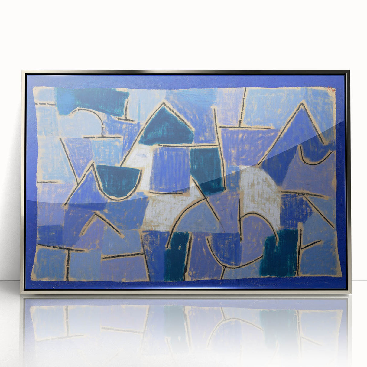 Modern Wall Art - Dynamic Abstract Swirls | Contemporary Art Print