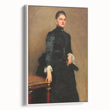 Modern Wall Art: Eleanora Portrait - Timeless Classic Elegance