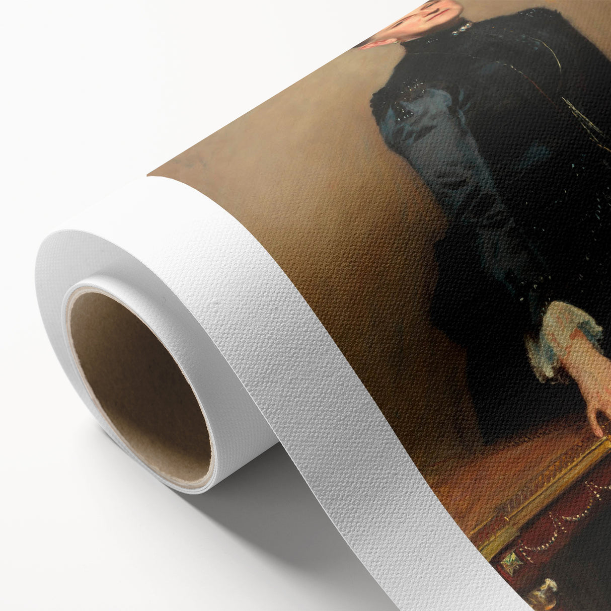 Modern Wall Art: Eleanora Portrait - Timeless Classic Elegance