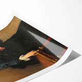 Modern Wall Art: Eleanora Portrait - Timeless Classic Elegance