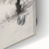 Winter Serenity - Contemporary Living Room Wall Art