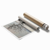 Winter Serenity - Contemporary Living Room Wall Art