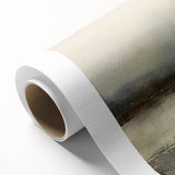 Abstract landscape wall art on rolled canvas, showcasing vibrant colors and dynamic shapes, perfect for modern home decor. Packaged securely in a cardboard tube.