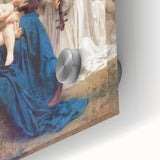 Neoclassical Religious Art Print - The Virgin with Angels by Bouguereau